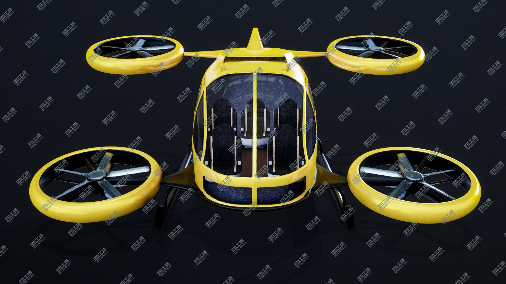images/goods_img/2021040163/Flying Taxi Concept Air-Taxi Yellow model/2.jpg